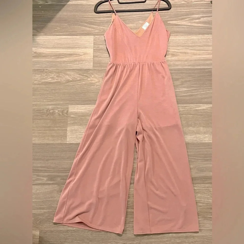 Sienna Sky Blush Pink Jumpsuit Size XS